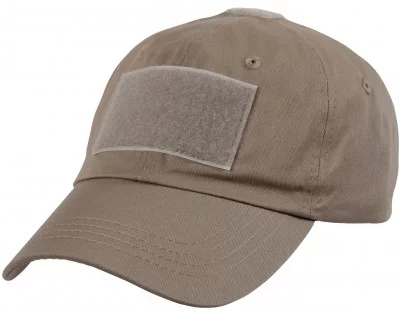Армейская тактическая бейсболка хаки Rothco Tactical Operator Cap Khaki 9362, фото