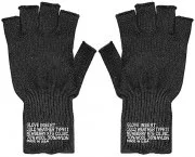 Rothco Fingerless Wool Gloves Black 8411