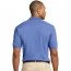 Хлопковая мужская черничная классическая футболка поло Port Authority Men's Pique Knit Polo Blueberry - Хлопковая мужская черничная классическая футболка поло Port Authority Men's Pique Knit Polo Blueberry