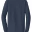 Темно-синяя поло с длинным рукавом Port Authority Long Sleeve Core Classic Pique Polo River Blue Navy K100LS - Темно-синяя поло с длинным рукавом Port Authority Long Sleeve Core Classic Pique Polo River Blue Navy K100LS