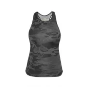 Rothco Women Workout Performance Tank Top Black Camo 44070