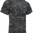 Футболка черный камуфляж урбан Rothco T-Shirts Black Camo 1864 - Футболка камуфлированная черный камуфляж урбан Rothco T-Shirts Black Camo 1864