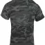 Футболка черный камуфляж урбан Rothco T-Shirts Black Camo 1864 - Футболка камуфлированная черный камуфляж урбан Rothco T-Shirts Black Camo 1864