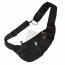 Винтажная черная сумка слинг для документов Rothco Crossbody Canvas Sling Bag Black 24980 - Винтажная черная сумка слинг для документов Rothco Crossbody Canvas Sling Bag Black 24980