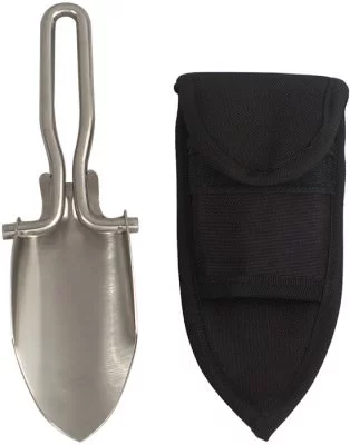 Лопата Rothco Stainless Steel Folding Shovel with Sheath 37, фото