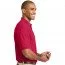 Хлопковая мужская красная классическая футболка поло Port Authority Men's Pique Knit Polo Red - Хлопковая мужская красная классическая футболка поло Port Authority Men's Pique Knit Polo Red