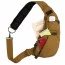 Винтажная койотовая сумка слинг для документов Rothco Crossbody Canvas Sling Bag Coyote Brown 24981 - Винтажная койотовая сумка слинг для документов Rothco Crossbody Canvas Sling Bag Coyote Brown 24981