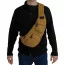 Винтажная койотовая сумка слинг для документов Rothco Crossbody Canvas Sling Bag Coyote Brown 24981 - Винтажная койотовая сумка слинг для документов Rothco Crossbody Canvas Sling Bag Coyote Brown 24981