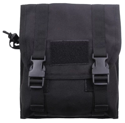 Подсумок грузовый черный Rothco MOLLE Utility Pouch Black 5704, фото