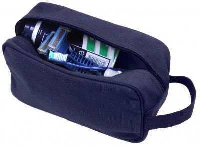 Сумка несессер темно-синяя хлопковая Rothco Canvas Travel Kit Navy Blue 8126 , фото