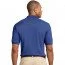 Хлопковая мужская синяя классическая футболка поло Port Authority Men's Pique Knit Polo Royal - Хлопковая мужская синяя классическая футболка поло Port Authority Men's Pique Knit Polo Royal