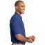 Хлопковая мужская синяя классическая футболка поло Port Authority Men's Pique Knit Polo Royal - Хлопковая мужская синяя классическая футболка поло Port Authority Men's Pique Knit Polo Royal