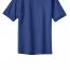 Хлопковая мужская синяя классическая футболка поло Port Authority Men's Pique Knit Polo Royal - Хлопковая мужская синяя классическая футболка поло Port Authority Men's Pique Knit Polo Royal