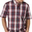 Рубашка красная в клетку с коротким рукавом Wrangler Authentics Short Sleeve Classic Plaid Shirt Rosewood Plaid - Рубашка красная в клетку с коротким рукавом Wrangler Authentics Short Sleeve Classic Plaid Shirt Rosewood Plaid