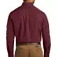 Бордовая рубашка с длинным рукавом Port Authority Long Sleeve Carefree Poplin Shirt Burgundy W100 - Бордовая рубашка с длинным рукавом Port Authority Long Sleeve Carefree Poplin Shirt W100