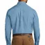 Голубая рубашка с длинным рукавом Port Authority Long Sleeve Carefree Poplin Shirt Carolina Blue W100 - Голубая рубашка с длинным рукавом Port Authority Long Sleeve Carefree Poplin Shirt Carolina Blue W100
