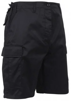 Шорты комбат черные Rothco BDU Short Black 65206, фото