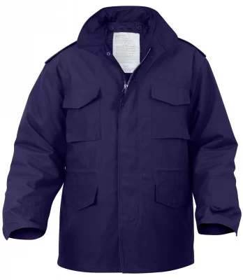 Темно-синяя полевая куртка с утепляющей подстежкой Rothco M-65 Field Jacket Navy Blue 8527, фото