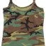 Камуфлированная женская майка лесной камуфляж вудланд Rothco Women Tank Top Woodland Camo 4476 - Камуфлированная женская майка Rothco Women Tank Top Woodland Camo 4476