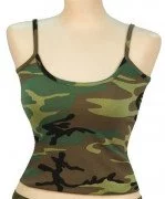 Rothco Women Tank Top Woodland Camo 4476