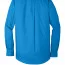 Светло-синяя рубашка с длинным рукавом Port Authority Long Sleeve Carefree Poplin Shirt Coastal Blue W100 - Светло-синяя рубашка с длинным рукавом Port Authority Long Sleeve Carefree Poplin Shirt Coastal Blue W100