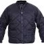 Cтеганная летная темно-cиняя куртка американского образца Rothco Diamond Nylon Quilted Flight Jacket Navy Blue 7160 - Cтеганная летная темно-cиняя куртка американского образца Rothco Diamond Nylon Quilted Flight Jacket Navy Blue 7160