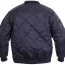 Cтеганная летная темно-cиняя куртка американского образца Rothco Diamond Nylon Quilted Flight Jacket Navy Blue 7160 - Cтеганная летная темно-cиняя куртка американского образца Rothco Diamond Nylon Quilted Flight Jacket Navy Blue 7160