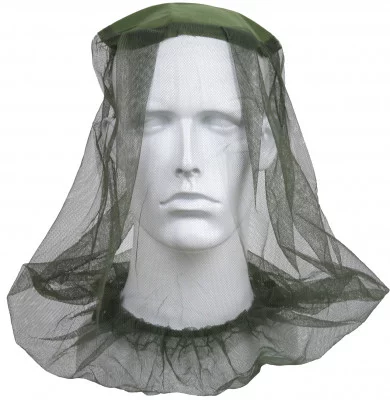 Антимоскитная оливковая сетка (накомарник) Rothco Mosquito Head Net Olive Drab 8534, фото