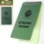 Блокнот оливковый водостойкий Rothco All Weather Waterproof Notebook Olive Drab 8 x 13 см 470 - Блокнот тактический водостойкий All Weather Waterproof 3" x 5" Notebook - 470