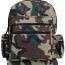 Однодневный городской ранец Rothco Deluxe Day Pack - Водостойкий, рюкзак для ежедневного использования Rothco Deluxe Day Pack Woodland Camo 2334