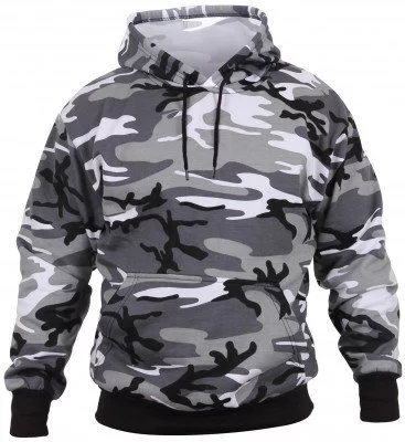 Толстовка городской серый камуфляж Rothco Pullover Hooded Sweatshirt City Camo 2690, фото