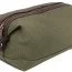 Сумка несессер оливковая винтажная хлопковая Rothco Canvas / Leather Travel Kit Olive Drab 9866 - Сумка несессер оливковая винтажная хлопковая Rothco Canvas / Leather Travel Kit Olive Drab 9866