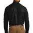 Черная рубашка с длинным рукавом Port Authority Long Sleeve Carefree Poplin Shirt Deep Black W100 - Черная рубашка с длинным рукавом Port Authority Long Sleeve Carefree Poplin Shirt Deep Black W100