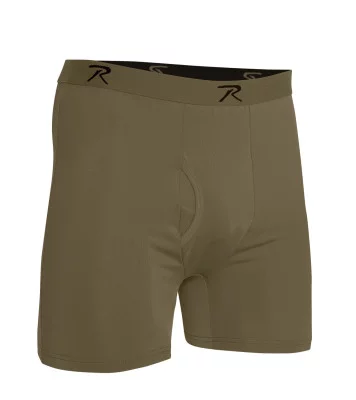 Трусы койотовые ECWCS 3-е поколение 1 слой Rothco ECWCS Gen III Level 1 Boxer Shorts Coyote Brown 3834, фото