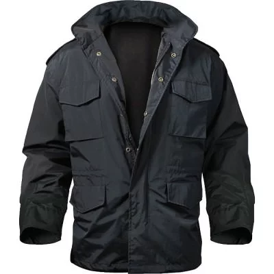 Куртка штормовая черная нейлоновая  Rothco M-65 Storm Jacket Black 8644, фото