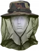 Rothco Boonie Hat With Mosquito Netting Woodland Camo 5833