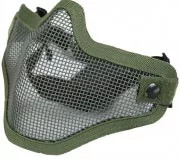 Bravo Tac Gear Strike Steel Half Face Mask Olive Drab 857