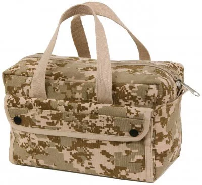 Сумка механика для инструментов пустынный цифровой камуфляж Rothco G.I. Type Mechanics Tool Bags Desert Digital Camo 91310, фото