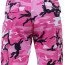 Шорты карго розовый камуфляж Rothco BDU Short Pink Camo 65420 - Шорты комбат Rothco BDU Short Pink Camo 65420