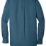 Синяя рубашка с длинным рукавом Port Authority Long Sleeve Carefree Poplin Shirt Dusty Blue W100 - Синяя рубашка с длинным рукавом Port Authority Long Sleeve Carefree Poplin Shirt Dusty Blue W100