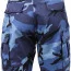 Шорты комбат  городской голубой камуфляж Rothco BDU Short Sky Blue Camo 65218 - Шорты комбат Rothco BDU Short Sky Blue Camo 65218