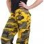 Женские камуфлированные брюки Womens Paratrooper Pant Stinger Yellow Camo D3786  - Жёлтые женские камуфлированные брюки Rothco Womens Paratrooper Pant Stinger Yellow Camo D3786