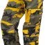 Женские камуфлированные брюки Womens Paratrooper Pant Stinger Yellow Camo D3786  - Жёлтые женские камуфлированные брюки Rothco Womens Paratrooper Pant Stinger Yellow Camo D3786