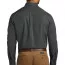 Темно-серая рубашка с длинным рукавом Port Authority Long Sleeve Carefree Poplin Shirt Graphite W100 - Темно-серая рубашка с длинным рукавом Port Authority Long Sleeve Carefree Poplin Shirt Graphite W100