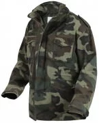 Rothco Vintage M-65 Field Jackets Woodland Camo 8613