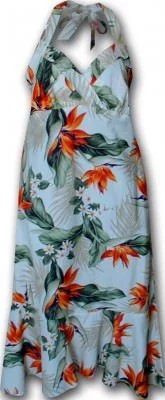 Платье гавайское халтер Pacific Legend Halter Dress - 328-3470 Cream, фото