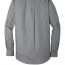 Светло-серая рубашка с длинным рукавом Port Authority Long Sleeve Carefree Poplin Shirt Gusty Grey W100 - Светло-серая рубашка с длинным рукавом Port Authority Long Sleeve Carefree Poplin Shirt Gusty Grey W100
