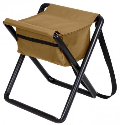 Складные стулья на алюминиевой раме Rothco Deluxe Stool With Pouch, фото
