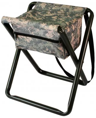 Складные стулья на алюминиевой раме Rothco Deluxe Stool With Pouch, фото