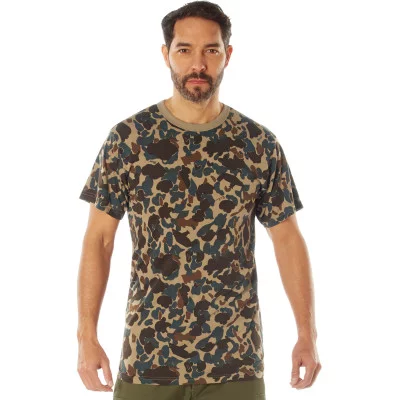 Футболка Фред Беар камуфляж Rothco X Bear Archery Fred Bear Camo Moisture Wicking T-Shirt 19045, фото